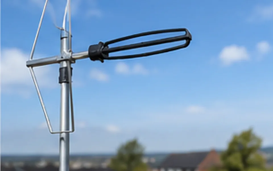DAB and FM radio aerial installation