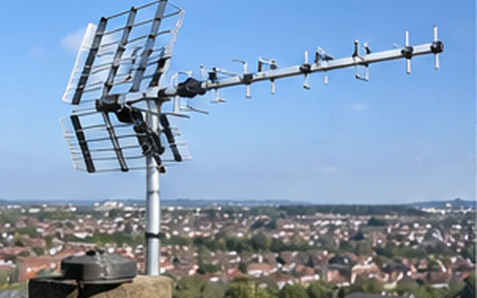 Professional TV aerial installation
