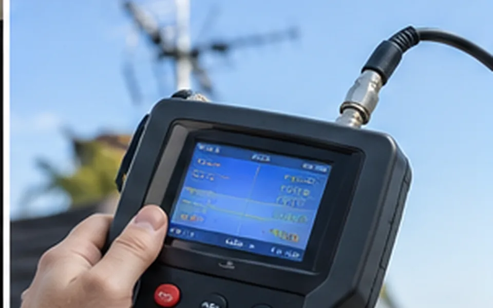 Professional TV signal testing